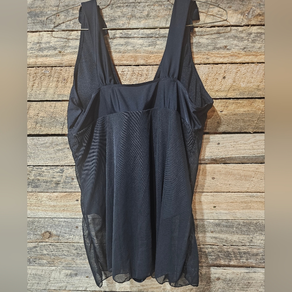 Size XXL black 1 piece bathing suit - Picture 5 of 7